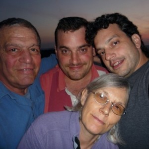 Vic, David, Anthony, and Elaine: last family portrait 2008