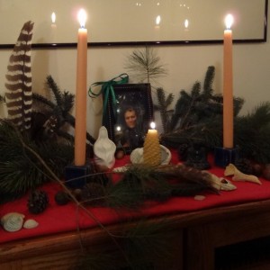 Solstice altar 2012