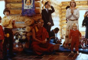 Dalai Lama, Pat (standing) w/ her son Rafael