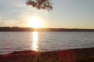 Sunset over Seneca