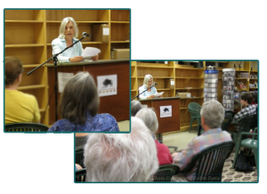 Elaine Mansfield Reading "The Green Man" at Works-in-Progress, Spring (W)rites, May 5, 2013