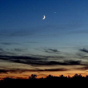Moon Venus conjunction 2014