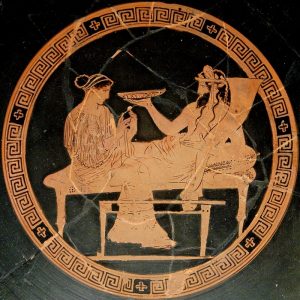 Persephone Hades: painted on pottery cup, ca. 440–430 BC wikipedia